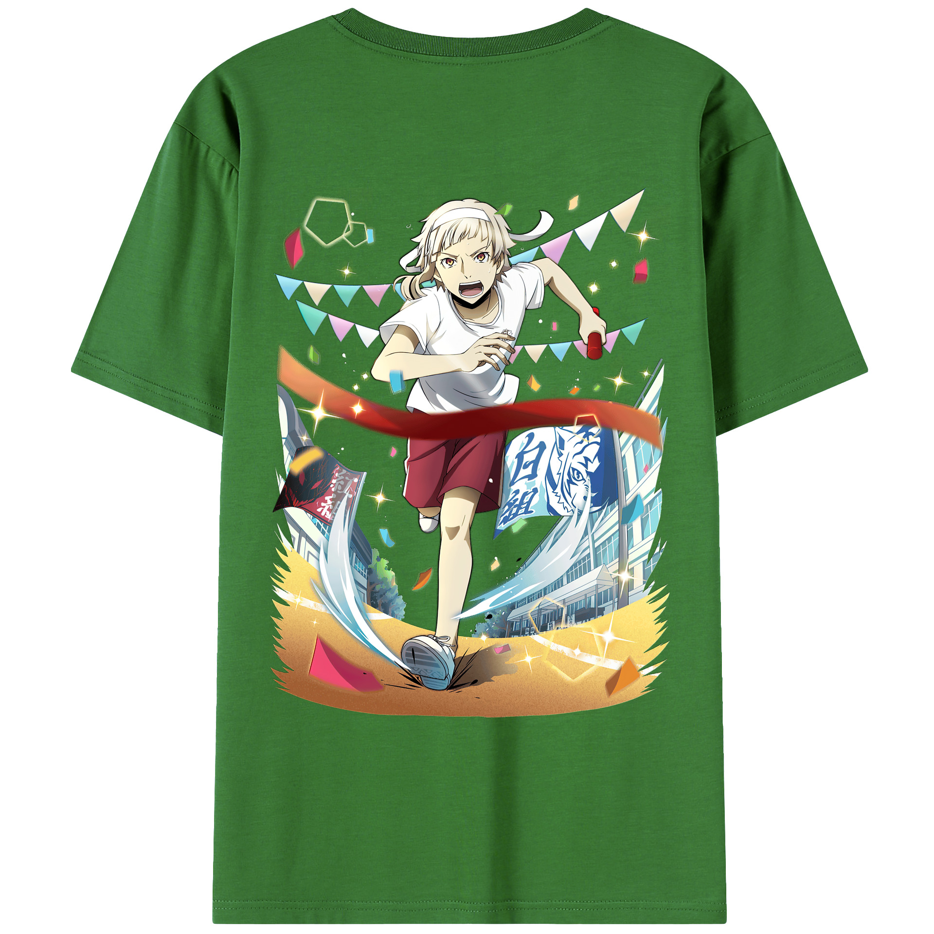 （画像用） 文豪ストレイドッグス Bungo Stray Dogs レディース半袖Tシャツ(バックプリント)